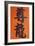 Close-up of Chinese Calligraphy at a Temple, Stanley, Hong Kong, China, Asia-Amanda Hall-Framed Photographic Print