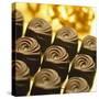 Close-up of Chocolates-John Miller-Stretched Canvas