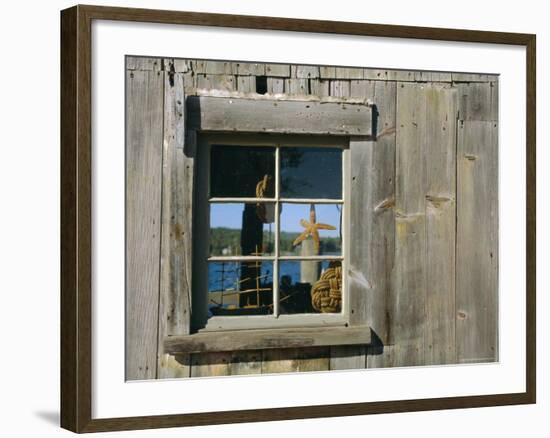 Close up of Clam Shack, Mystic Seaport Maritime Museum, Connecticut, USA-Fraser Hall-Framed Photographic Print