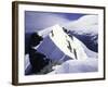 Close up of Climbers on Mt. Aspiring, New Zealand-Michael Brown-Framed Photographic Print