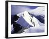 Close up of Climbers on Mt. Aspiring, New Zealand-Michael Brown-Framed Photographic Print