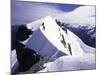 Close up of Climbers on Mt. Aspiring, New Zealand-Michael Brown-Mounted Photographic Print