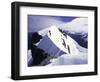 Close up of Climbers on Mt. Aspiring, New Zealand-Michael Brown-Framed Photographic Print