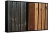 Close Up of Close-Boarded Fence Panels-Natalie Tepper-Framed Stretched Canvas