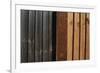 Close Up of Close-Boarded Fence Panels-Natalie Tepper-Framed Photo