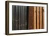 Close Up of Close-Boarded Fence Panels-Natalie Tepper-Framed Photo