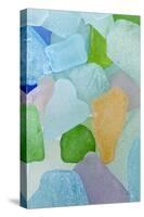 Close-Up of Colorful Beach Glass, Washington, USA-Jaynes Gallery-Stretched Canvas