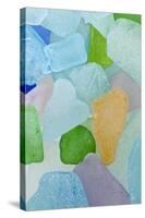 Close-Up of Colorful Beach Glass, Washington, USA-Jaynes Gallery-Stretched Canvas