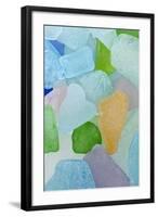 Close-Up of Colorful Beach Glass, Washington, USA-Jaynes Gallery-Framed Photographic Print