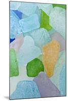 Close-Up of Colorful Beach Glass, Washington, USA-Jaynes Gallery-Mounted Photographic Print