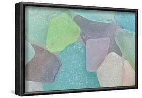 Close-Up of Colorful Beach Glass, Washington, USA-Jaynes Gallery-Framed Photographic Print