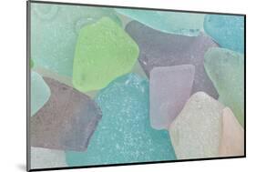 Close-Up of Colorful Beach Glass, Washington, USA-Jaynes Gallery-Mounted Photographic Print