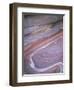 Close-Up of Coloured Sandstone from Which the Nabateans Carved Their City, Petra, Jordan-Christopher Rennie-Framed Photographic Print