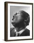 Close Up of Conductor of St. Paul's Baptist Church Choir, Earl Hines Singing-Loomis Dean-Framed Photographic Print