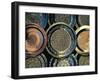 Close-up of Copper Trays for Sale, Morocco, Africa-Ken Gillham-Framed Photographic Print