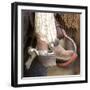 Close-Up of Cowboy Boot and Spurs at Sombrero Ranch, Craig, Colorado, USA-Carol Walker-Framed Photographic Print