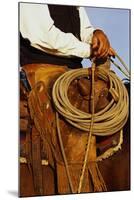 Close-Up of Cowboy-Darrell Gulin-Mounted Photographic Print