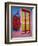 Close-up of Doorway and Hammock, Raquira, Boyaca Region, Columbia, South America-D Mace-Framed Photographic Print