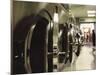 Close-up of Dryers in a Laundromat-null-Mounted Photographic Print