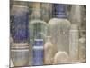 Close-Up of Dusty Bottles, Idaho City, Idaho, USA-Don Paulson-Mounted Photographic Print