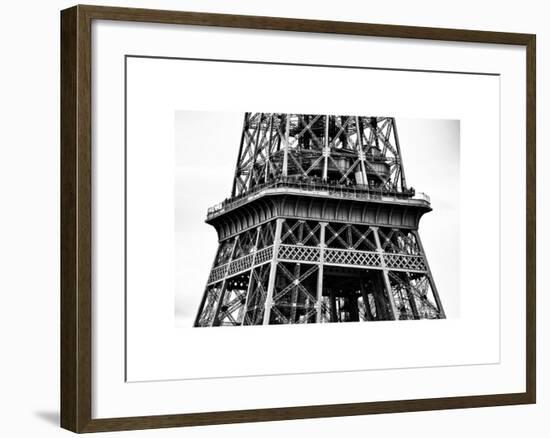 Close Up of Eiffel Tower - Paris - France - Europe-Philippe Hugonnard-Framed Photographic Print