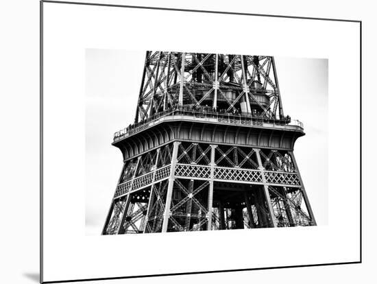 Close Up of Eiffel Tower - Paris - France - Europe-Philippe Hugonnard-Mounted Photographic Print