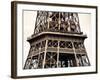 Close Up of Eiffel Tower - Paris - France - Europe-Philippe Hugonnard-Framed Photographic Print