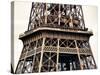 Close Up of Eiffel Tower - Paris - France - Europe-Philippe Hugonnard-Stretched Canvas