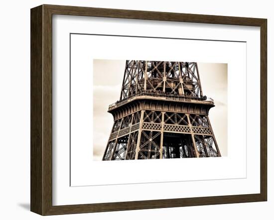 Close Up of Eiffel Tower - Paris - France - Europe-Philippe Hugonnard-Framed Art Print