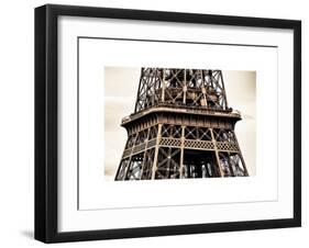 Close Up of Eiffel Tower - Paris - France - Europe-Philippe Hugonnard-Framed Art Print