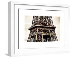 Close Up of Eiffel Tower - Paris - France - Europe-Philippe Hugonnard-Framed Art Print