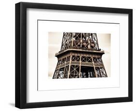 Close Up of Eiffel Tower - Paris - France - Europe-Philippe Hugonnard-Framed Art Print