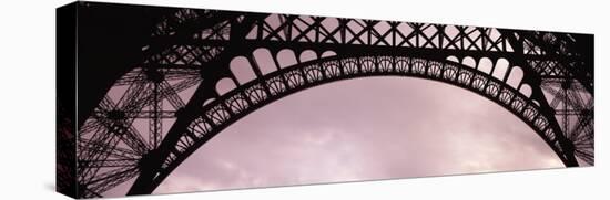 Close Up of Eiffel Tower, Paris, France-null-Stretched Canvas