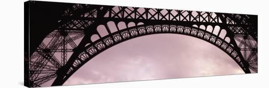 Close Up of Eiffel Tower, Paris, France-null-Stretched Canvas