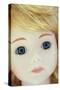 Close Up of Face of Contemporary Girl Doll-Den Reader-Stretched Canvas