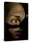 Close Up of Female Face-Torsten Richter-Stretched Canvas