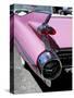 Close-Up of Fin and Lights on a Pink Cadillac Car-Mark Chivers-Stretched Canvas