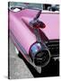 Close-Up of Fin and Lights on a Pink Cadillac Car-Mark Chivers-Stretched Canvas