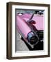 Close-Up of Fin and Lights on a Pink Cadillac Car-Mark Chivers-Framed Premium Photographic Print