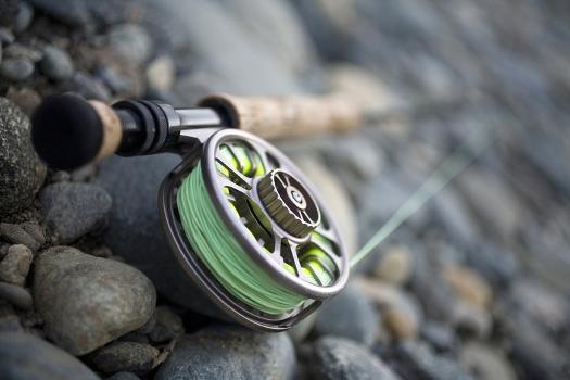 Close-Up of Fly Fishing Reel and Steelhead' Photographic Print - Justin  Bailie 