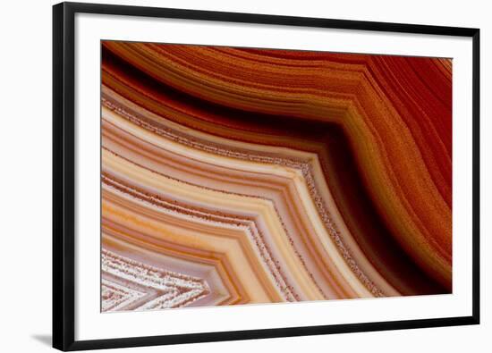 Close-Up of Fortification Laguna Agate-Darrell Gulin-Framed Photographic Print
