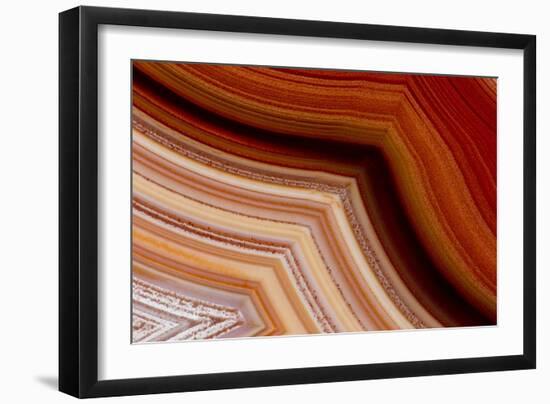 Close-Up of Fortification Laguna Agate-Darrell Gulin-Framed Photographic Print