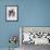 Close-Up of Four Antelopes-null-Framed Giclee Print displayed on a wall