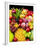 Close up of Fresh Fruits - Fruit assortments - Fruits and Vegetables-Philippe Hugonnard-Framed Premium Photographic Print