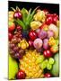 Close up of Fresh Fruits - Fruit assortments - Fruits and Vegetables-Philippe Hugonnard-Mounted Photographic Print