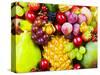 Close up of Fresh Fruits - Fruit assortments - Fruits and Vegetables-Philippe Hugonnard-Stretched Canvas