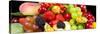 Close up of Fresh Fruits - Fruit assortments - Fruits and Vegetables-Philippe Hugonnard-Stretched Canvas