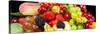 Close up of Fresh Fruits - Fruit assortments - Fruits and Vegetables-Philippe Hugonnard-Stretched Canvas