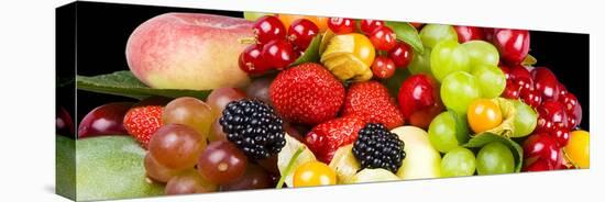 Close up of Fresh Fruits - Fruit assortments - Fruits and Vegetables-Philippe Hugonnard-Stretched Canvas