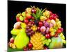 Close up of Fresh Fruits - Fruit assortments - Fruits and Vegetables-Philippe Hugonnard-Mounted Photographic Print